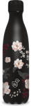 Ars Una fémkulacs, duplafalú, 500 ml, Flowery Black (ARS-55813747) - officetrade