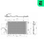 ERA Condensator, climatizare ERA 667405 (667405)