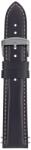 Zeppelin leather strap black 22 mm (9L0413CN2220)