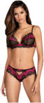 Obsessive Tulia fekete/pink S/M 22137701111