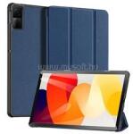 Dux Ducis Redmi Pad SE 11 DOMO tok álló, bőr hatású aktív FLIP, textil minta, SÖTÉTKÉK (GP-150374) (GP-150374)