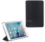 Gigapack IPAD 9.7 (2018) / 9.7 (2017) GIGAPACK Tok álló, bőr hatású aktív FLIP, textil minta, FEKETE (GP-70040) (GP-70040)