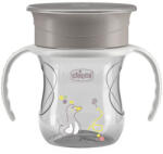 Chicco Perfect X 360 fokos Itatópohár foggantyúval 12hó+ - 200ml - grey