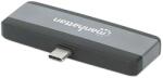 Manhattan Docking Station Manhattan 4-in-1 190404, Gray (190404)