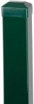 Strend Pro Garden Kerítésoszlop, Strend Pro Garden Eurostandard, zöld, 170 cm, 60 x 40 mm, szögletes, sapkával, horganyzott acél, PVC bevonatú (TC432275)