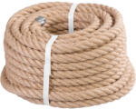 Strend Pro Premium Juta kötél, sodrott, Strend Pro Premium, natúr, hosszúság: 20 m, átmérő: 16 mm, teherbírás: 2550 kg, általános felhasználásra, pántolt (TC432363)