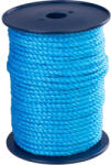Strend Pro Premium Polipropilén sodrott kötél, Strend Pro Premium, kék, hosszúság: 100 m, átmérő: 8 mm, teherbírás: 1184 kg, vízálló, kopásálló, időjárásálló, dobon (TC432342)