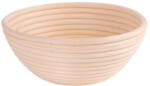 MagicHome Kelesztőkosár, MagicHome, kenyér kelesztéséhez, kerek, maximum 1, 2 kg, 28 x 8 cm, rattan, otthoni pékséghez (TC2211608)