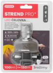 Strend Pro Fejlámpa, Strend Pro Headlight H833, szürke, 100 lm fényerő, 2 W, Cree LED, zoom funkció, 3 világítási mód, 150 m hatótáv, elemes (3 × AAA), ultrakönnyű (TC2172549)