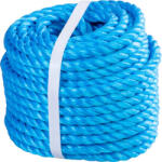 Strend Pro Premium Polipropilén sodrott kötél, Strend Pro Premium, kék, hosszúság: 20 m, átmérő: 10 mm, teherbírás: 1755 kg, vízálló, kopásálló, időjárásálló, pántolt (TC432346)