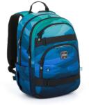 Topgal Rucsac student Topgal verde-albastru VIKI 24034 (VIKI 24034)