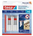tesa Șurub adeziv reglabil pentru plăci ceramice și metal, TESA „Powerstrips®, 2 buc