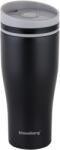 Klausberg Termosz bögre, Klausberg, Rozsdamentes acél, Fekete, 380 ml (KB-7617)