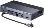 UGREEN CM800 6 az 1-ben dokkolóállomás, USB-C, HDMI, USB, RJ45 (75126) - boxon