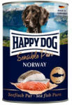 Happy Dog pur konzerv lazac ízesítésű nedves állateledel felnőtt kutyák számára 6X400 g 1 db