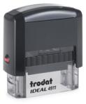 Trodat Ștampilă TRODAT „Ideal 4911, corp negru, cu tampon negru