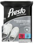 Presto Nedves törlőkendő fehér cipők tisztítására, Presto