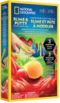 National Geographic - Set educativ experiment de creare Slime si Plastilina - NG24729 (NG24729)