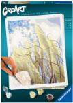 Ravensburger - CreArt pictura pe numere pentru adulti iarba in vant - RVSPBN23611 (RVSPBN23611)