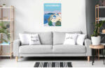 Ravensburger - Pictura pe numere Tablou Canvas Santorini - RVSPBN23906 (RVSPBN23906)