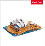 CubicFun - Puzzle 3D si brosura opera din Sydney 86 piese - CUDS1088h (CUDS1088h)