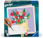 Ravensburger - CreArt pictura pe numere pentru adulti buchet de lalele - RVSPBN25518 (RVSPBN25518)