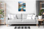 Ravensburger - Pictura pe numere Tablou Canvas vedere la lac - RVSPBN23909 (RVSPBN23909)