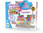 The Learning Journey Set 2 Puzzle-uri Trenul Urias Cu Culori Si Forme - Tlj109564 (tlj109564) Puzzle