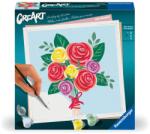 Ravensburger - CreArt pictura pe numere pentru adulti buchet de trandafiri - RVSPBN25520 (RVSPBN25520)