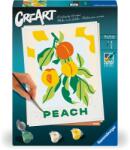 Ravensburger - CreArt pictura pe numere pentru adulti piersici - RVSPBN25517 (RVSPBN25517)