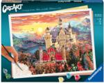 Ravensburger - CreArt pictura pe numere pentru adulti castel de basm - RVSPBN20278 (RVSPBN20278)