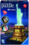 Ravensburger Puzzle 3D Luminos Statuia Libertatii, 108 Piese - RVS3D12596 (RVS3D12596)