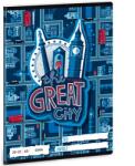 Ars Una The Great City 32 lapos sima füzet 20-32 A/5 (93618991) - jatekshop