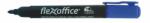 FlexOffice Alkoholos marker, 1, 5 mm, kúpos, FLEXOFFICE "PM03", kék - emag