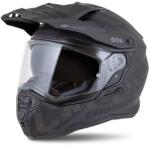 Cassida Casca enduro Cassida Road Runner TechniX mat negru-negru-gri (AIM140-1991)
