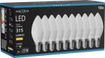 Mexen Nova 10x Bec LED E14, C37, 3W, Cald - 3000K, 315 lm - L102-E14-0330-01x10 (L102-E14-0330-01x10)