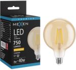 Mexen Vintis Bec LED filament E27, G125, 8W, Cald - 2200K, 750 lm, chihlimbar - L158-E27-0822-50 (L158-E27-0822-50)