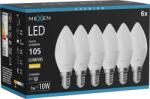 Mexen Nova 6x Bec LED E14, C37, 1W, Cald - 3000K, 105 lm - L102-E14-0130-01x06 (L102-E14-0130-01x06)