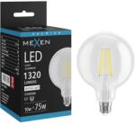 Mexen Vintis Bec LED filament E27, G125, 10W, Neutru - 4000K, 1320 lm, clar - L158-E27-1040-00 (L158-E27-1040-00)