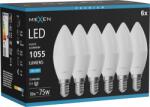 Mexen Nova 6x Bec LED E14, C37, 10W, Rece - 6500K, 1055 lm - L102-E14-1065-01x06 (L102-E14-1065-01x06)