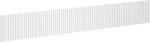 Mexen Rivel front canelat pentru corp de dulap de baie 120 x 20 cm, alb mat - 91A20-1200-235-1-01 (91A20-1200-235-1-01)