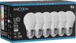 Mexen Nova 6x Bec LED E27, G45, 3W, Neutru - 4000K, 315 lm - L101-E27-0340-01x06 (L101-E27-0340-01x06)