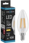 Mexen Vintis Bec LED filament E14, C35, 6W, Cald - 2700K, 720 lm, clear - L154-E14-0627-00 (L154-E14-0627-00)