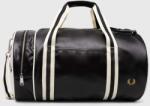Fred Perry táska Classic Barrel Bag - fekete Univerzális méret