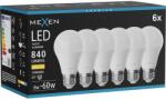 Mexen Nova 6x Bec LED E27, A60, 8W, Caldă - 3000K, 840 lm - L100-E27-0830-01x06 (L100-E27-0830-01x06)