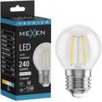 Mexen Vintis Bec LED filament E27, G45, 2W, Neutru - 4000K, 240 lm, clar - L156-E27-0227-00 - L156-E27-0240-00 (L156-E27-0240-00)