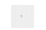RAVAK Slate Pro zuhanytálca 90x90 matt fehér (XA037731010) - kazanmarket