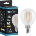 Mexen Vintis Bec LED filament E14, G45, 4W, Cald - 2700K, 470 lm, transparent - L156-E14-0427-00 (L156-E14-0427-00)