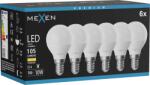 Mexen Nova 6x Bec LED E14, G45, 1W, Caldă - 3000K, 105 lm - L101-E14-0130-01x06 (L101-E14-0130-01x06)