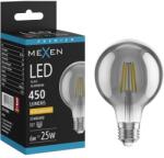 Mexen Vintis Bec LED filament E27, G80, 6W, Caldă - 2200K, 450 lm, fumuriu - L155-E27-0622-70 (L155-E27-0622-70)